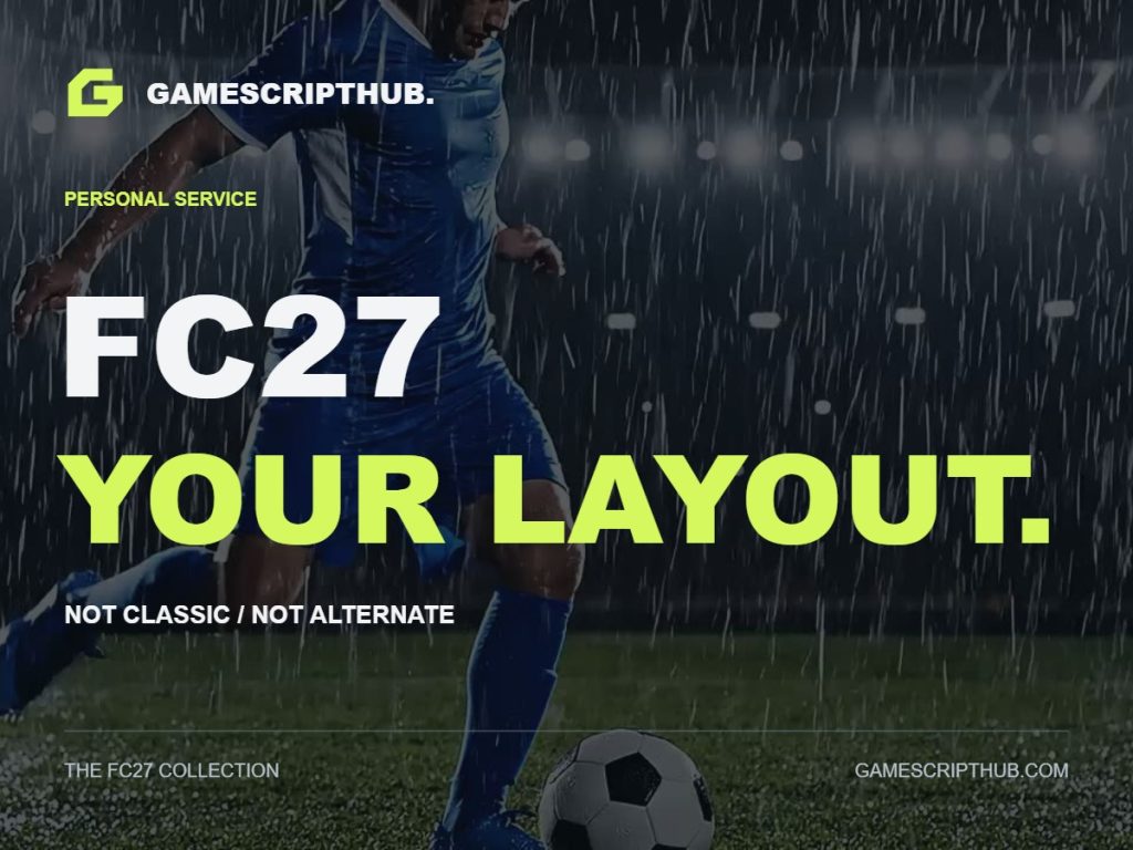 FC27 Custom button layout | GameScriptHub FC27 collection