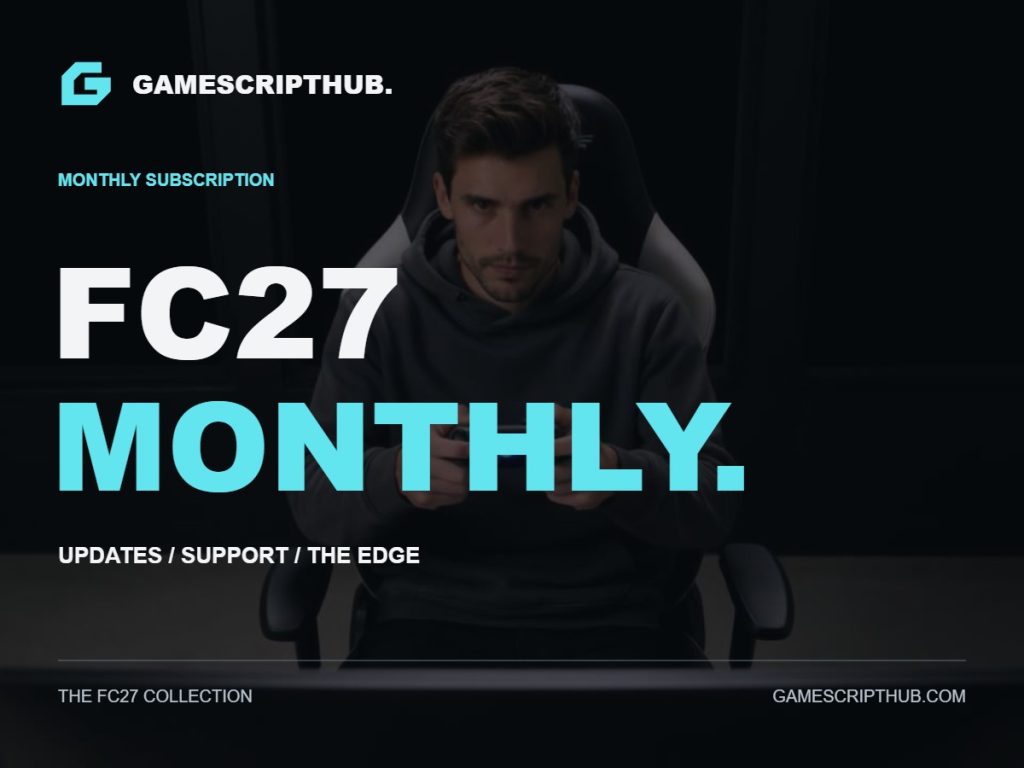 FC27 Support Subscription – Monthly | GameScriptHub FC27 collection